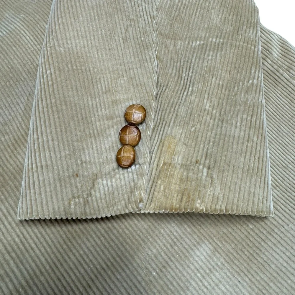 Levi's Western Wear Corduroy Blazer Jacket Men’s 46R Elbow Patches 70's Cowboy